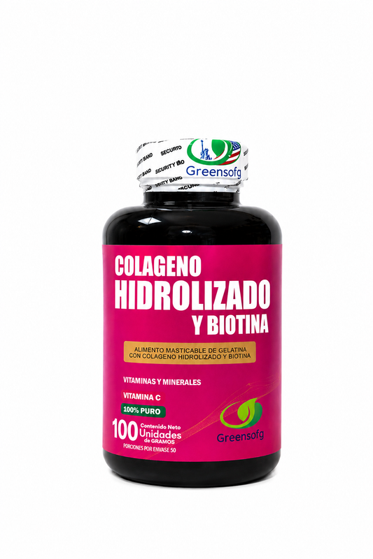 Colágeno Hidrolizado y Biotina