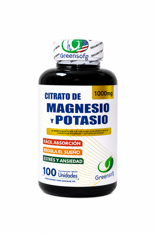 Citrato de Magnesio y Potasio