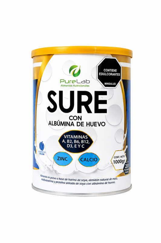 Sure con Albúmina de Huevo